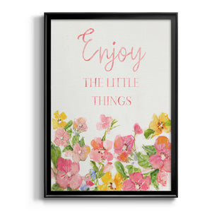 Little Things Premium Framed Print - Ready to Hang