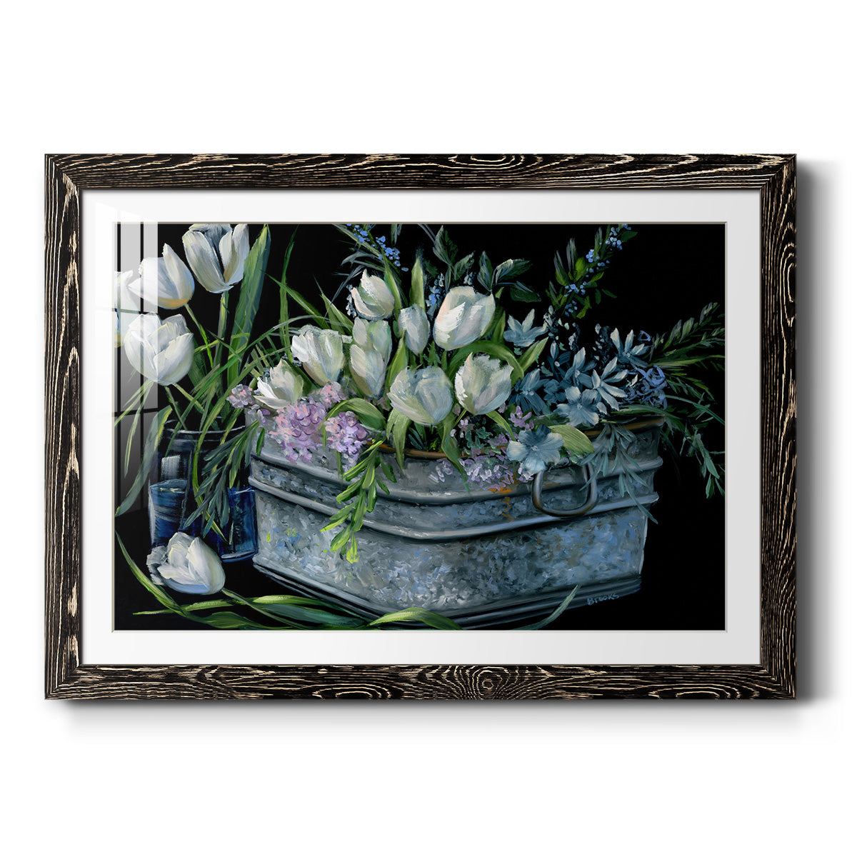 Wild Tulips-Premium Framed Print - Ready to Hang