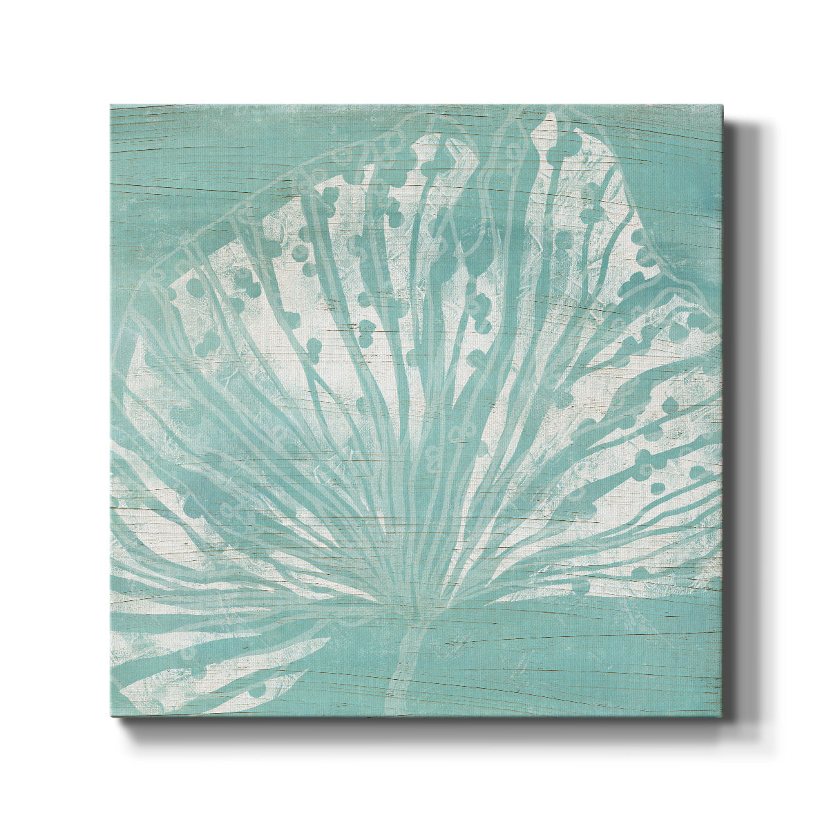 Cerulean Sea Coral III - Canvas Art Print