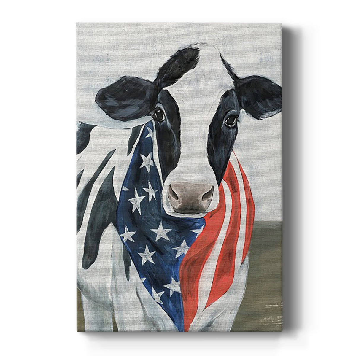 American Cow II - Canvas Art Print