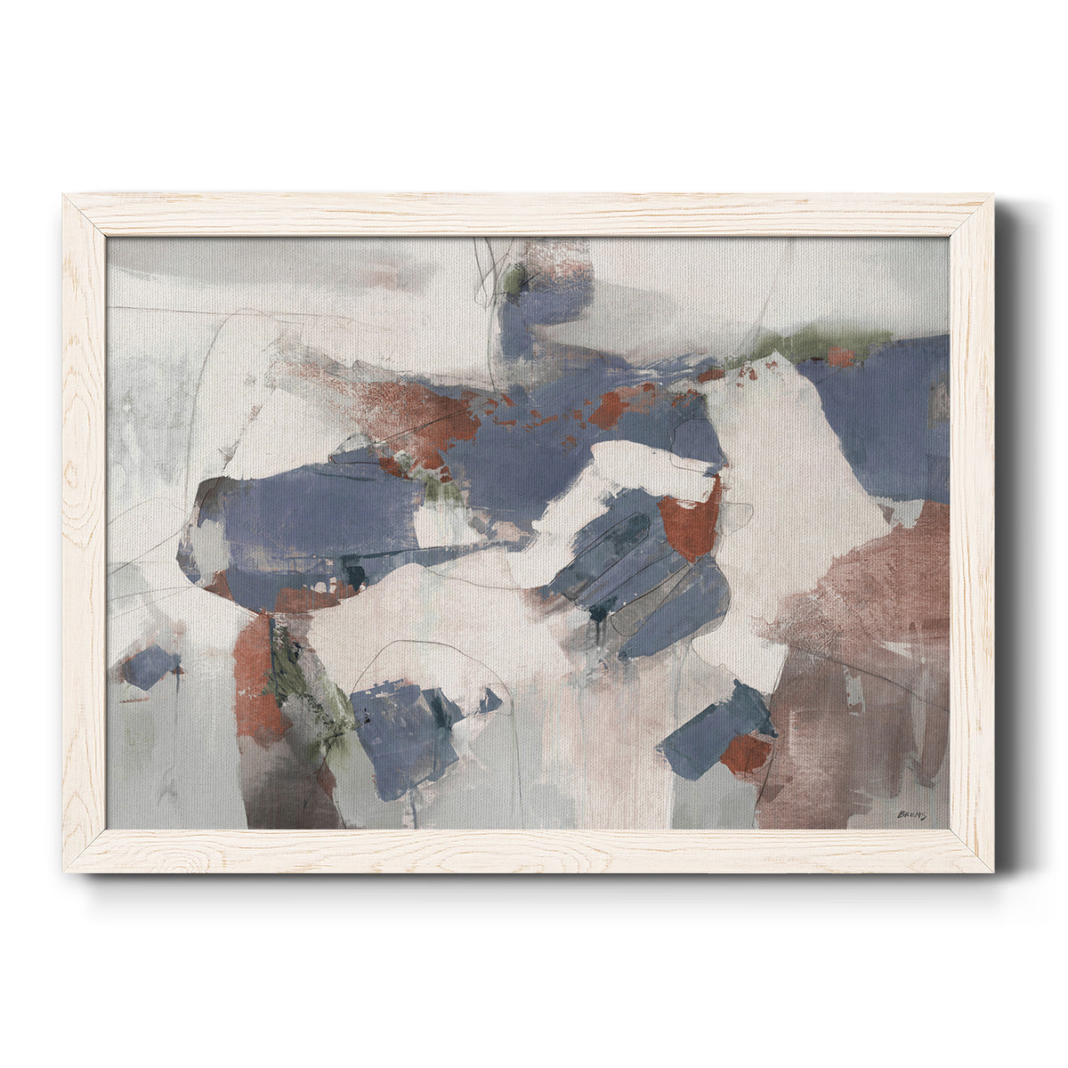 Coral Abstract-Premium Framed Canvas - Ready to Hang