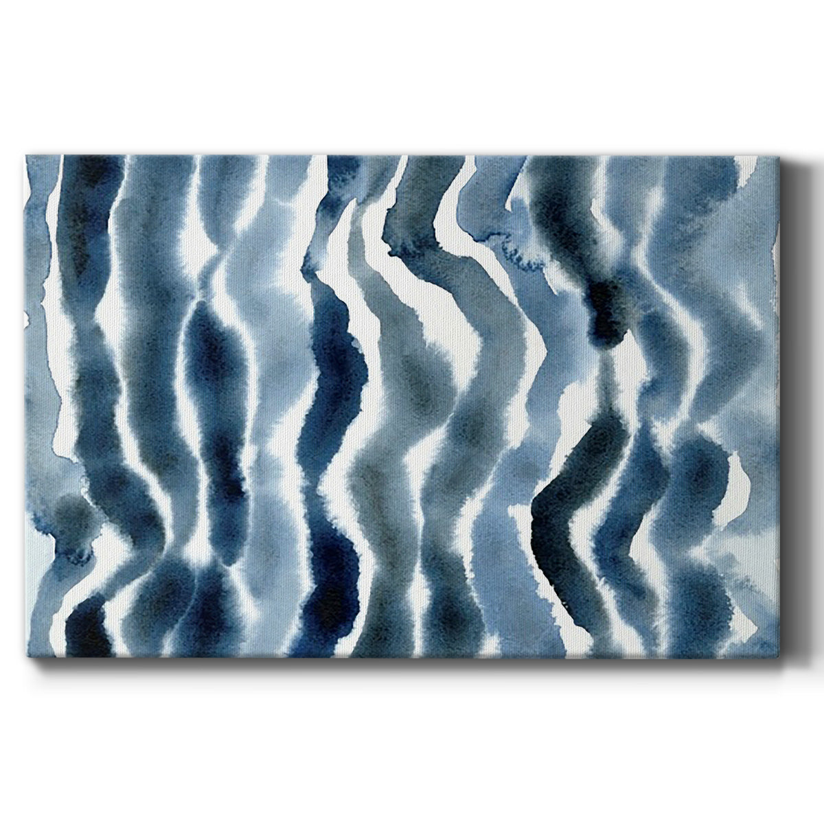 True Blue Wave II - Canvas Art Print
