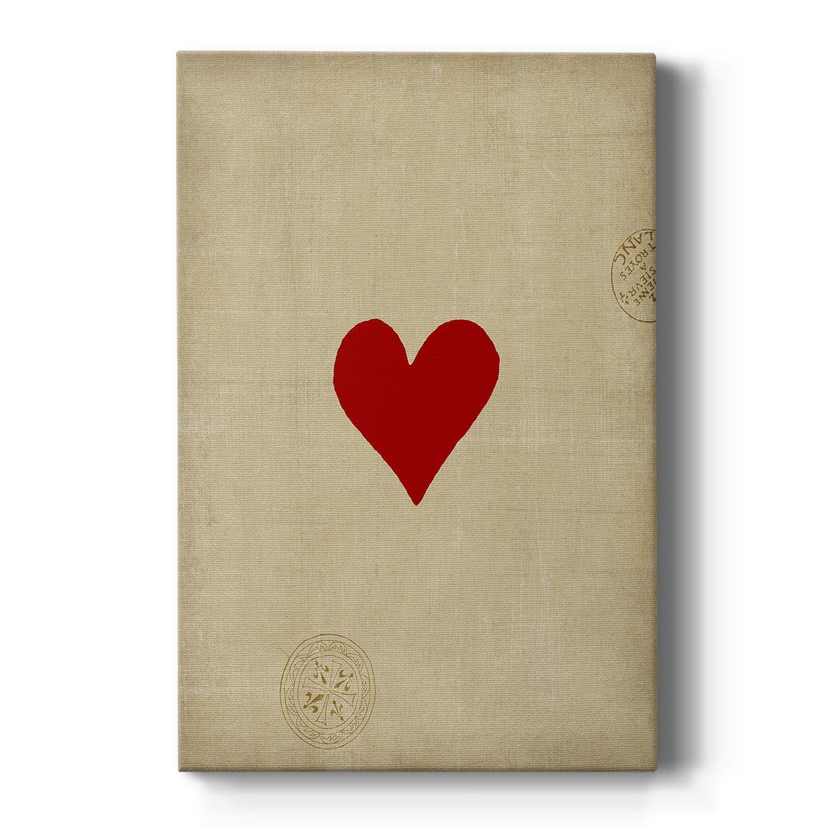 Heart Premium Gallery Wrapped Canvas - Ready to Hang