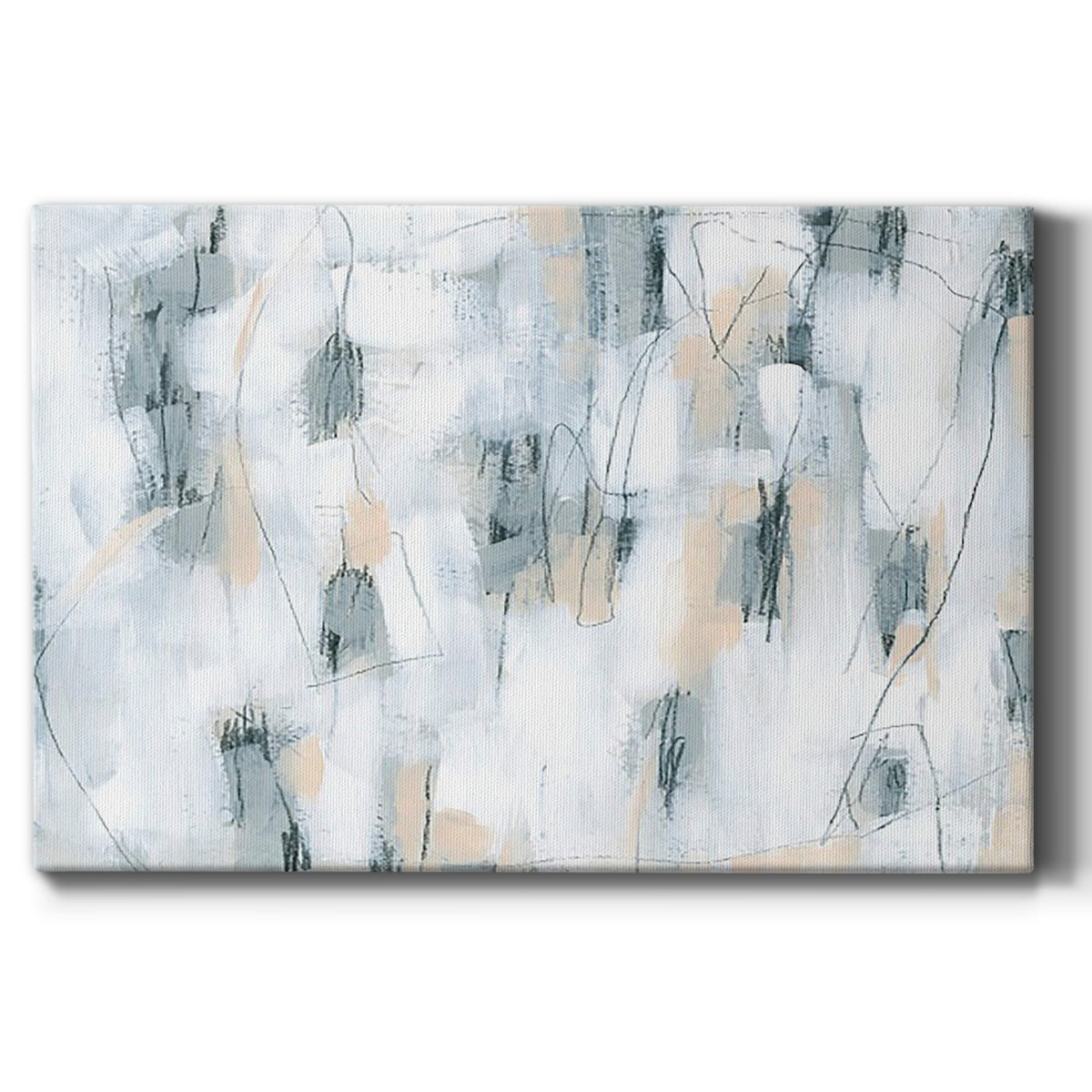 Stone Hatchmarks II - Canvas Art Print