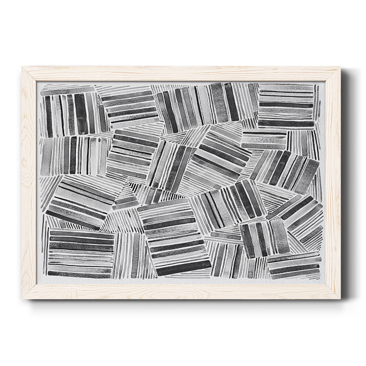 Quilted Pattern III-Premium Framed Canvas - Ready to Hang