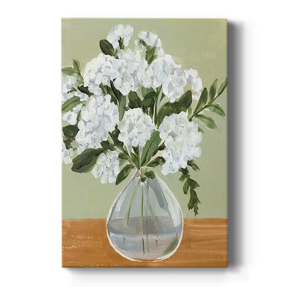 Vased Viburnum I Premium Gallery Wrapped Canvas - Ready to Hang