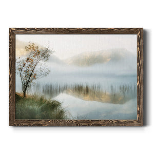 Golden Mirror of October-Premium Framed Canvas - Ready to Hang