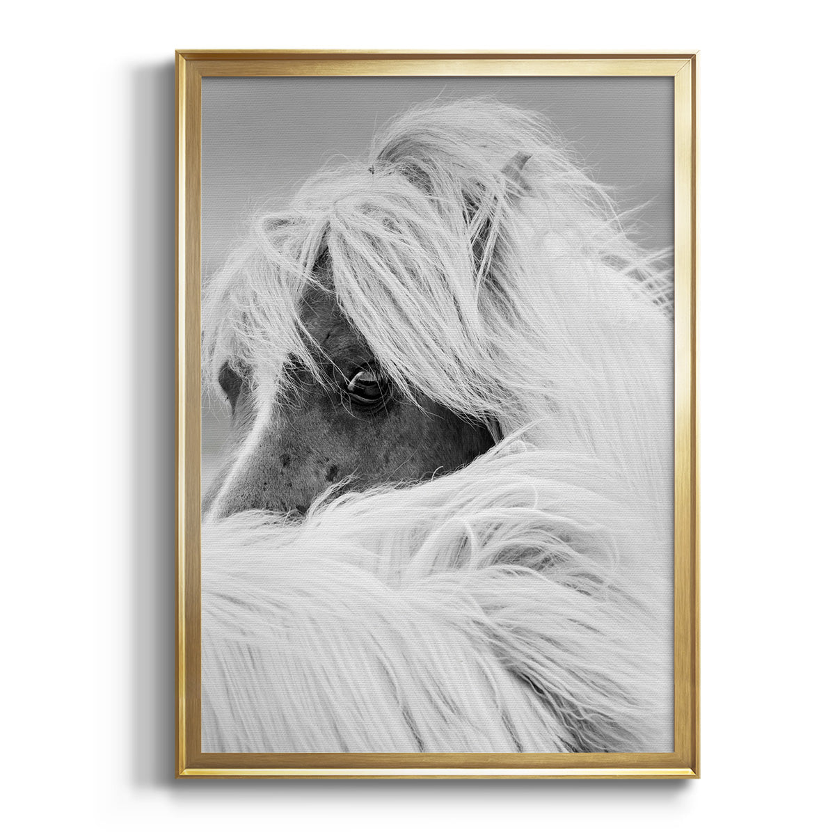 Sepia Botanical Journal I - Modern Framed Canvas Print