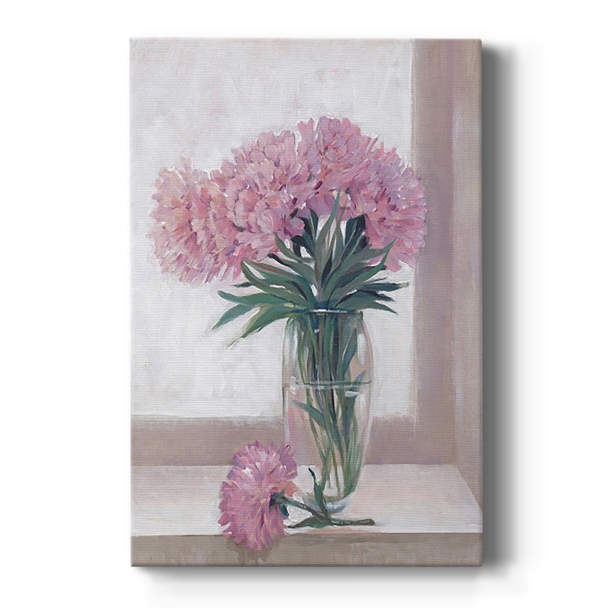 Windowsill Floral I - Canvas Art Print