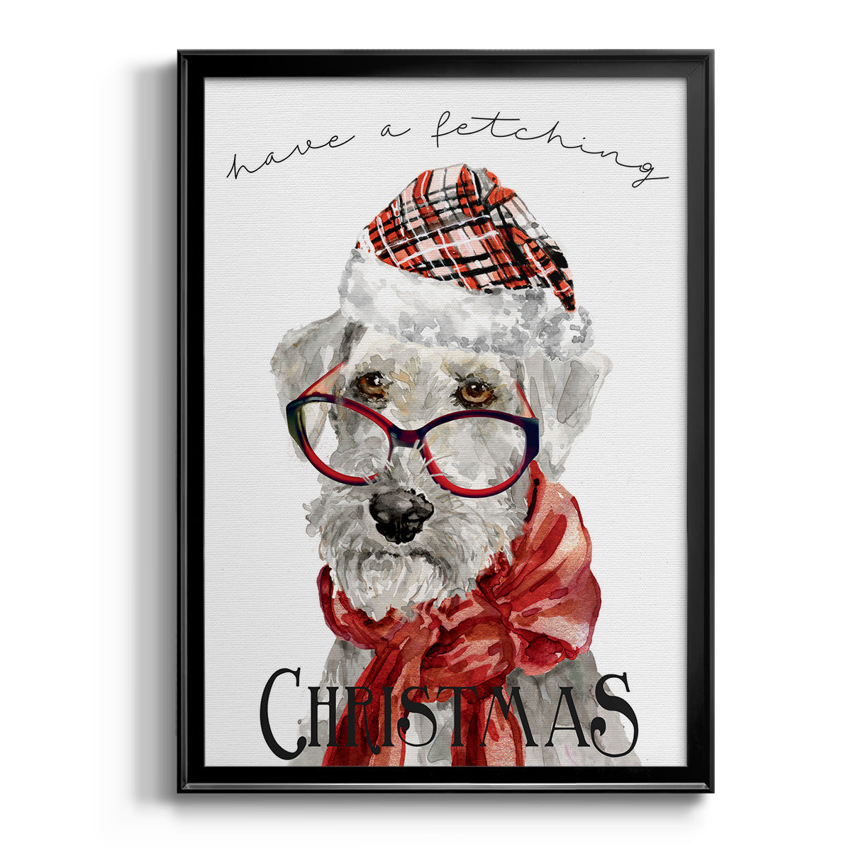 Have a Fetching Christmas Premium Framed Print - Ready to Hang