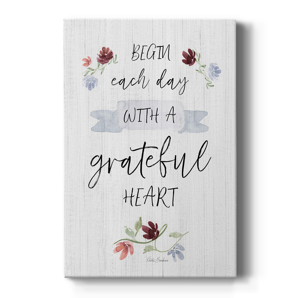 Grateful Heart - Canvas Art Print