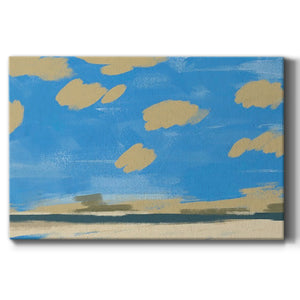 Textured Beachscape II Premium Gallery Wrapped Canvas - Ready to Hang
