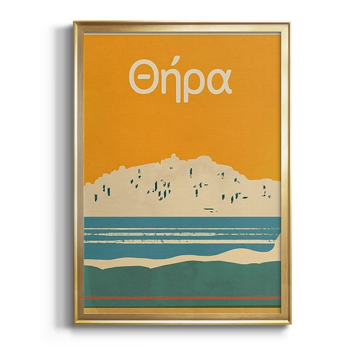 Sepia Botanical Journal I - Modern Framed Canvas Print