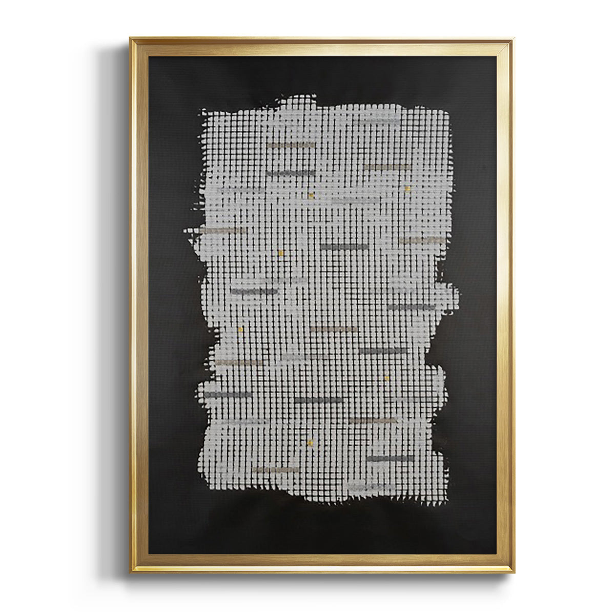 Soft Half Shell I - Modern Framed Canvas Print