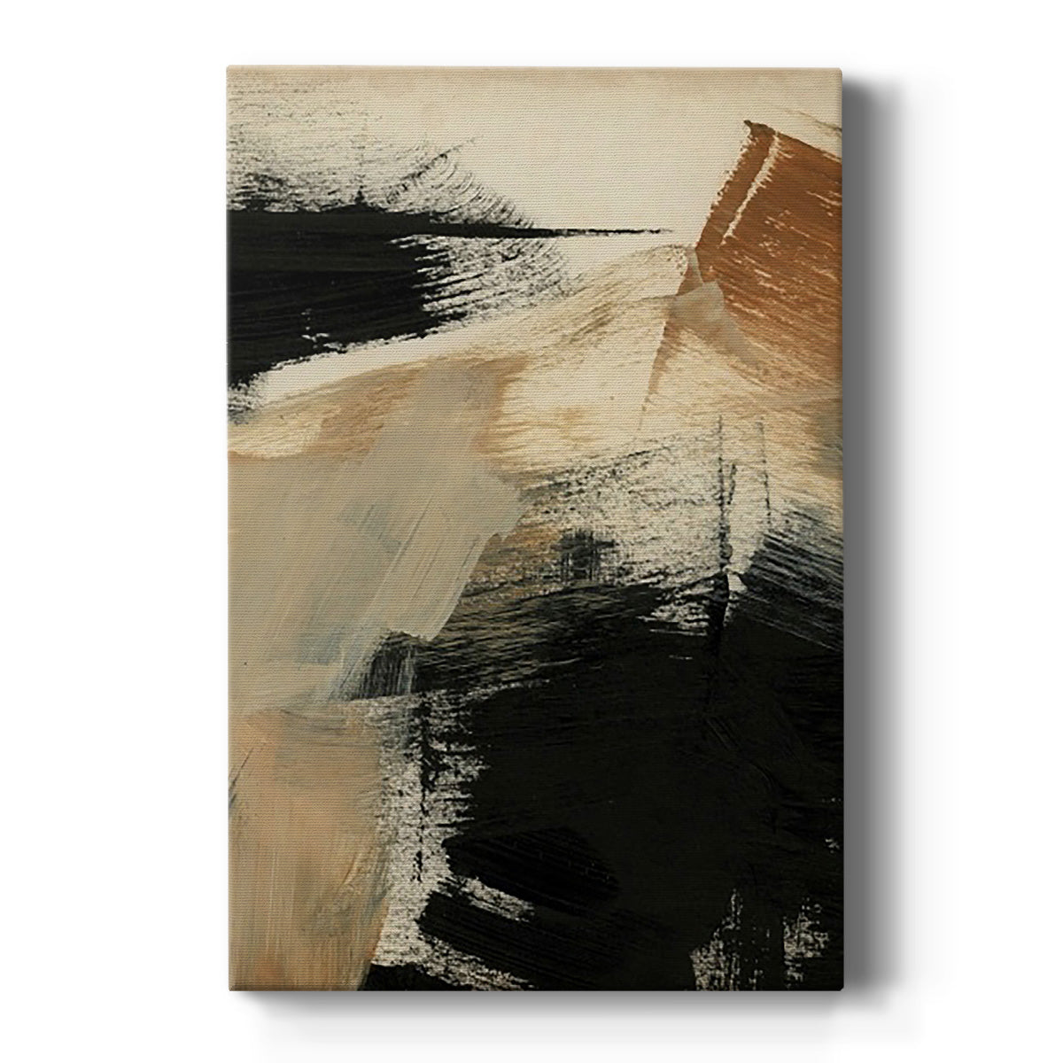 Baked Paintstrokes III - Canvas Art Print