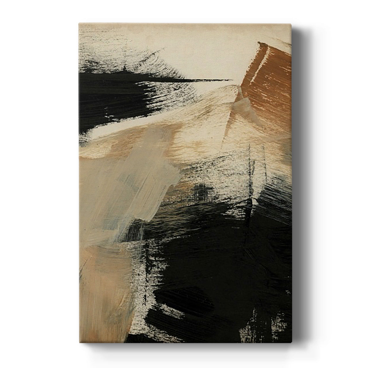 Baked Paintstrokes III Premium Gallery Wrapped Canvas - Ready to Hang
