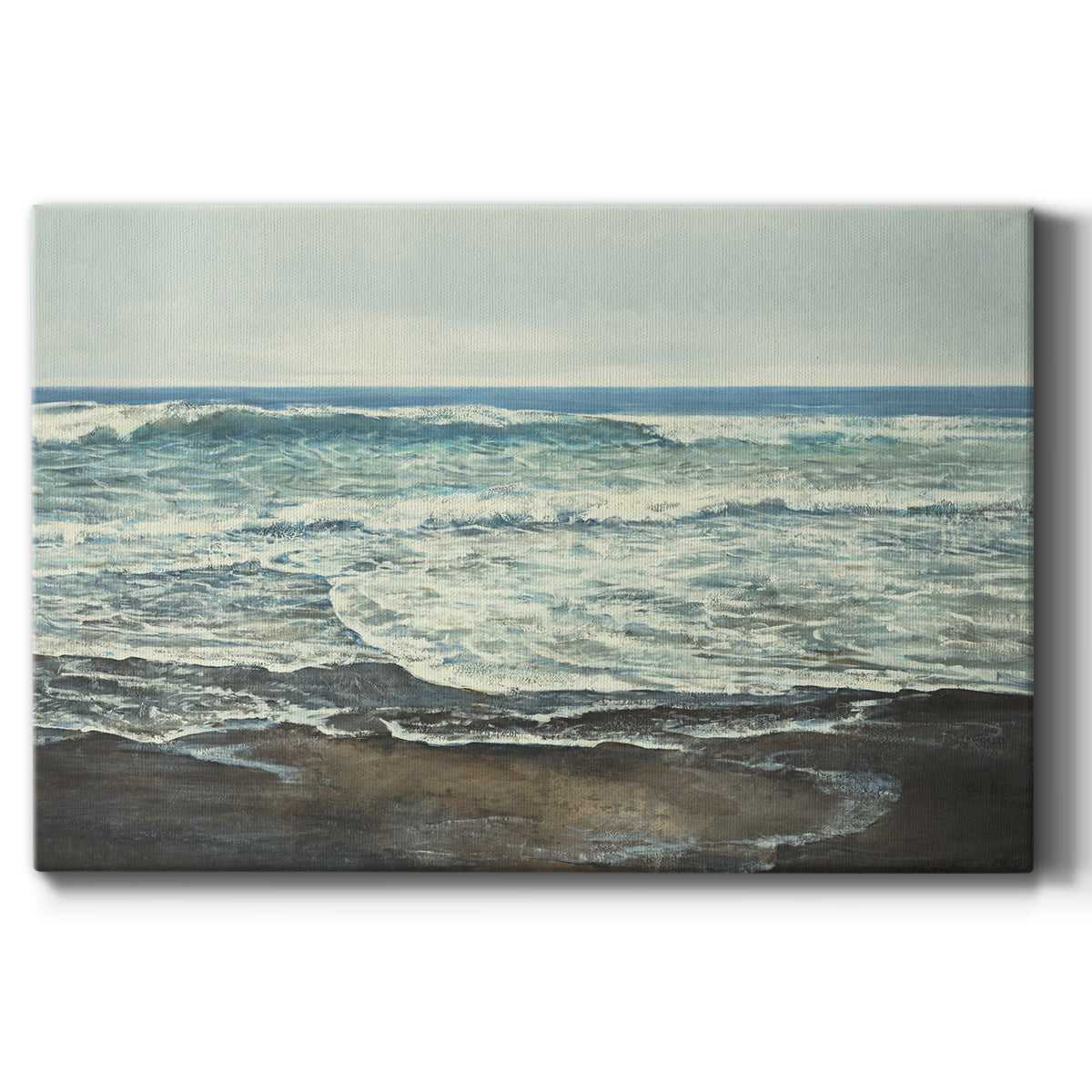 Coastal Reflection Premium Gallery Wrapped Canvas - Ready to Hang