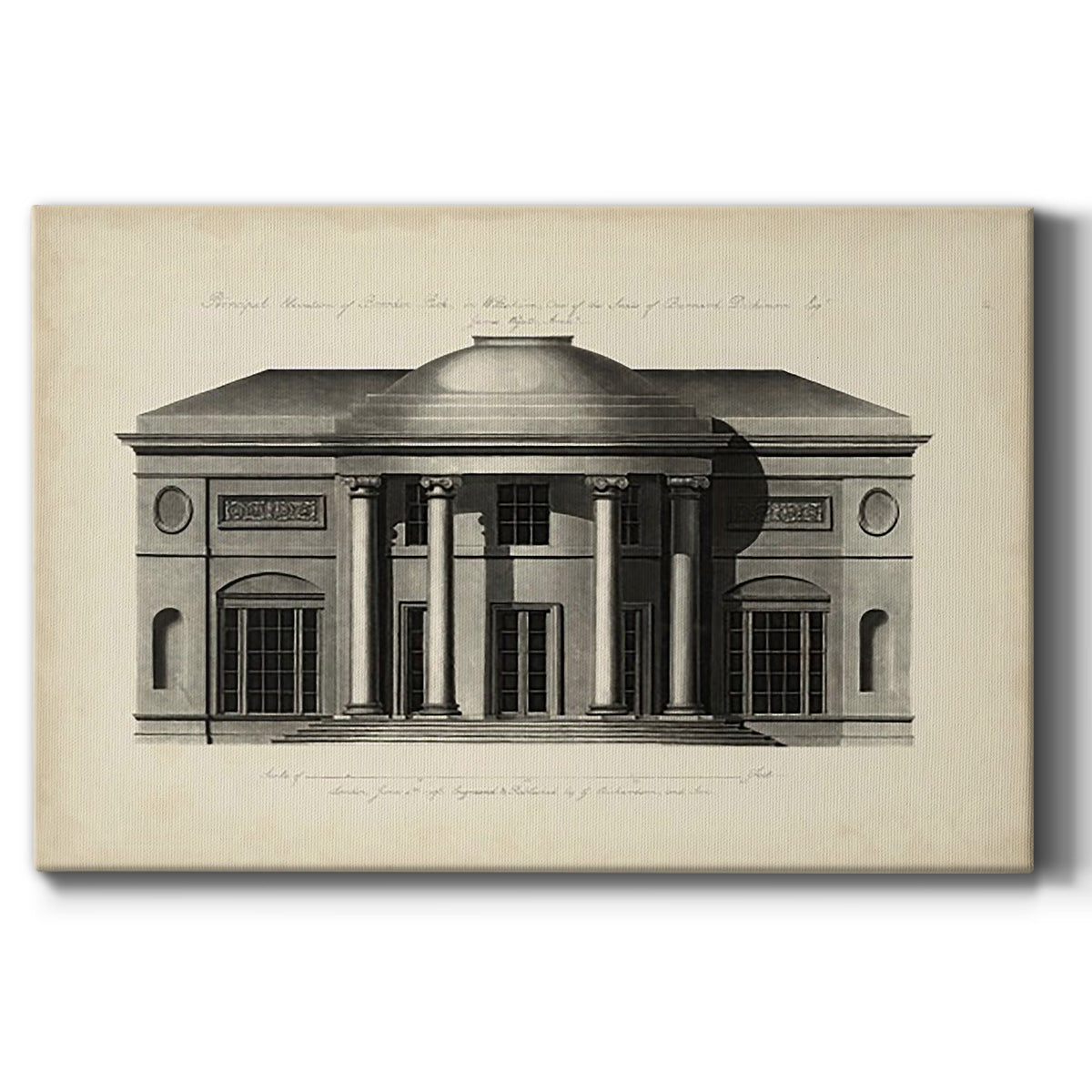 Richardson Architecture III - Canvas Art Print