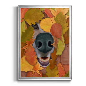 Sniffing Out Autumn Premium Framed Print - Ready to Hang