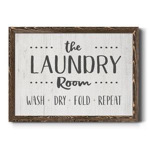 The Laundry Room-Premium Framed Canvas - Ready to Hang