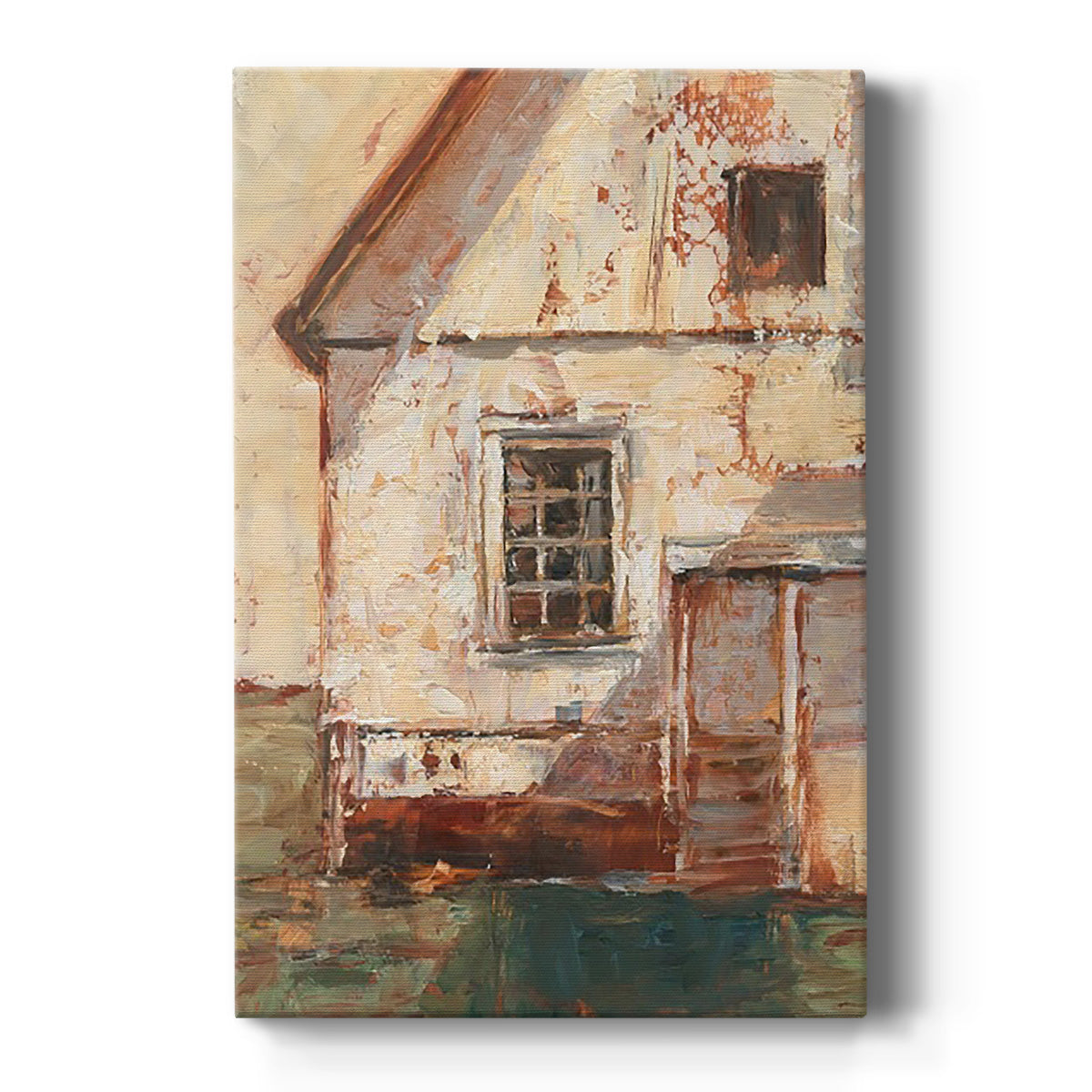 Sunlit Barn II - Canvas Art Print