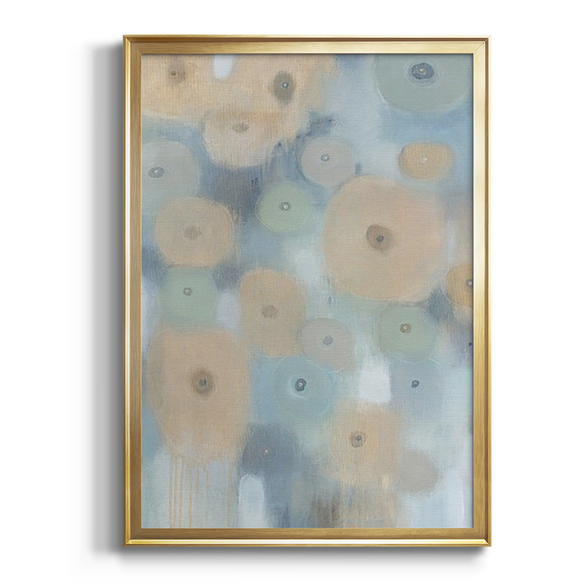 Soft Half Shell I - Modern Framed Canvas Print