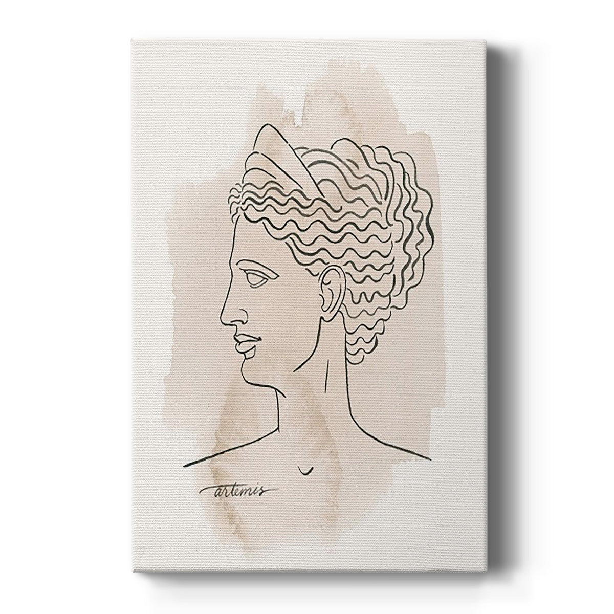 Greek Busts VI - Canvas Art Print