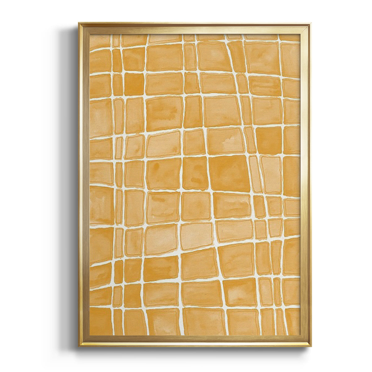 Soft Half Shell I - Modern Framed Canvas Print