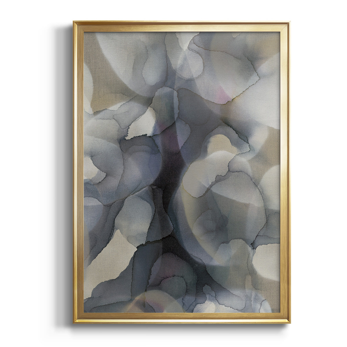 Sepia Botanical Journal I - Modern Framed Canvas Print