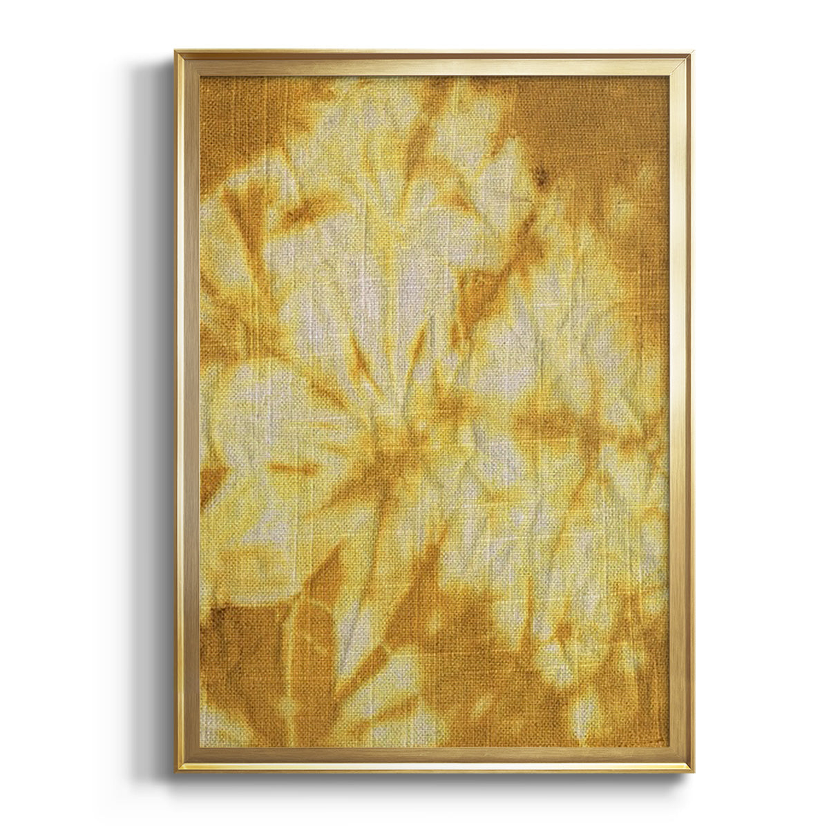 Sepia Botanical Journal I - Modern Framed Canvas Print