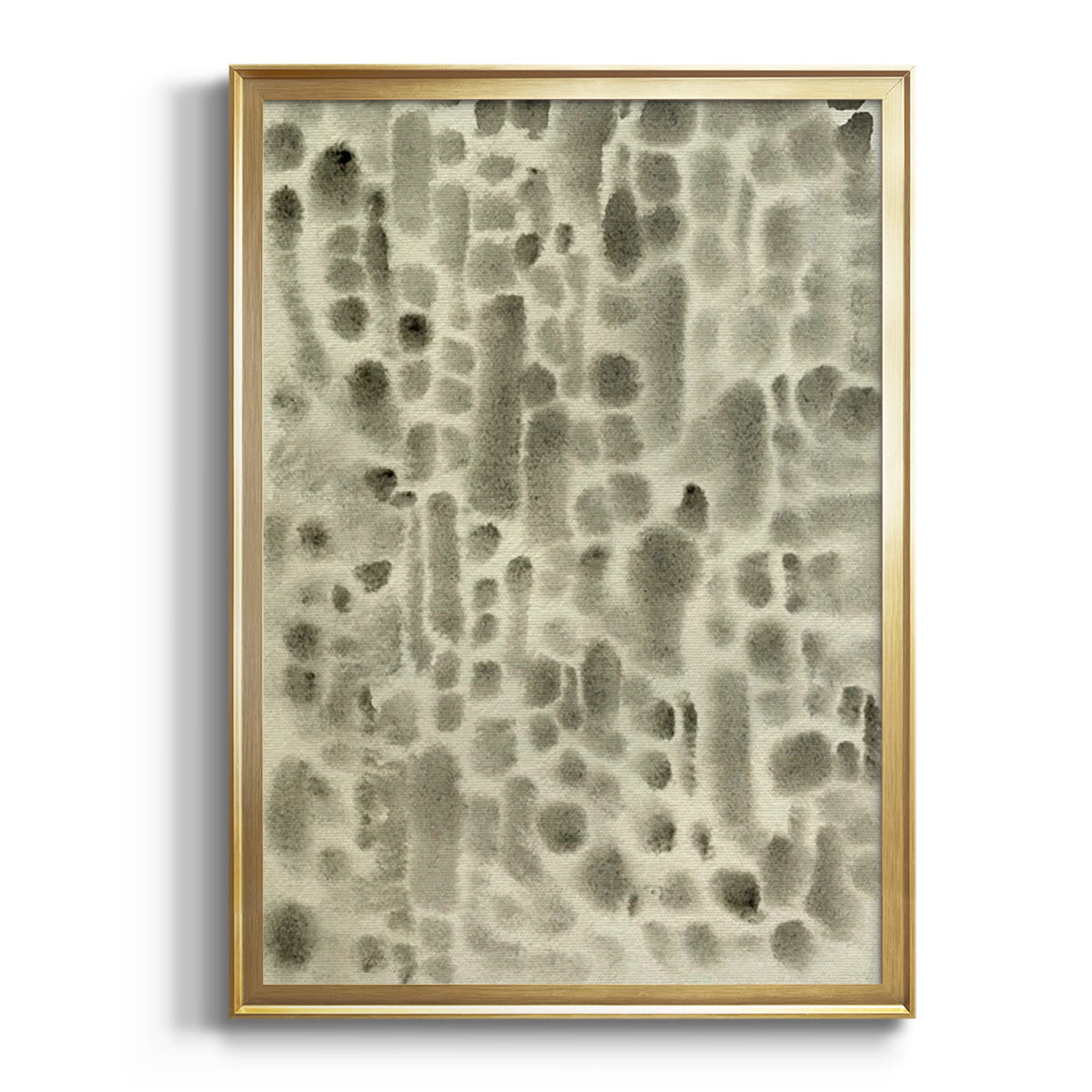 Soft Half Shell I - Modern Framed Canvas Print