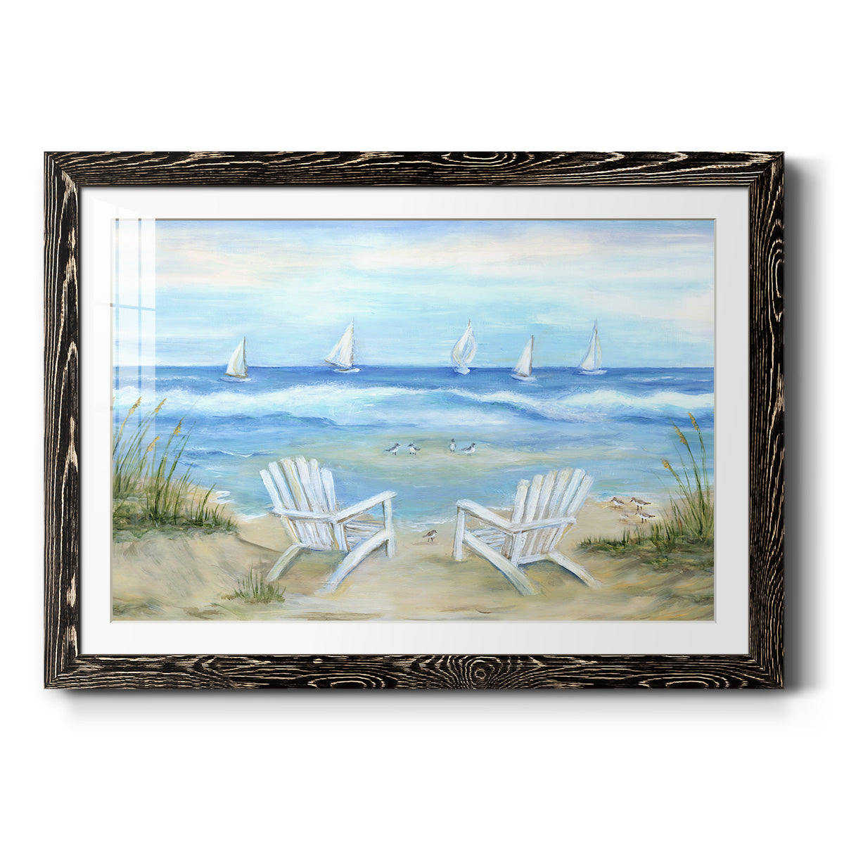 Seaside Escape-Premium Framed Print - Ready to Hang