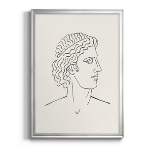 Greek Busts I Premium Framed Print - Ready to Hang