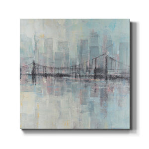 Pastel Cityscape II-Premium Gallery Wrapped Canvas - Ready to Hang
