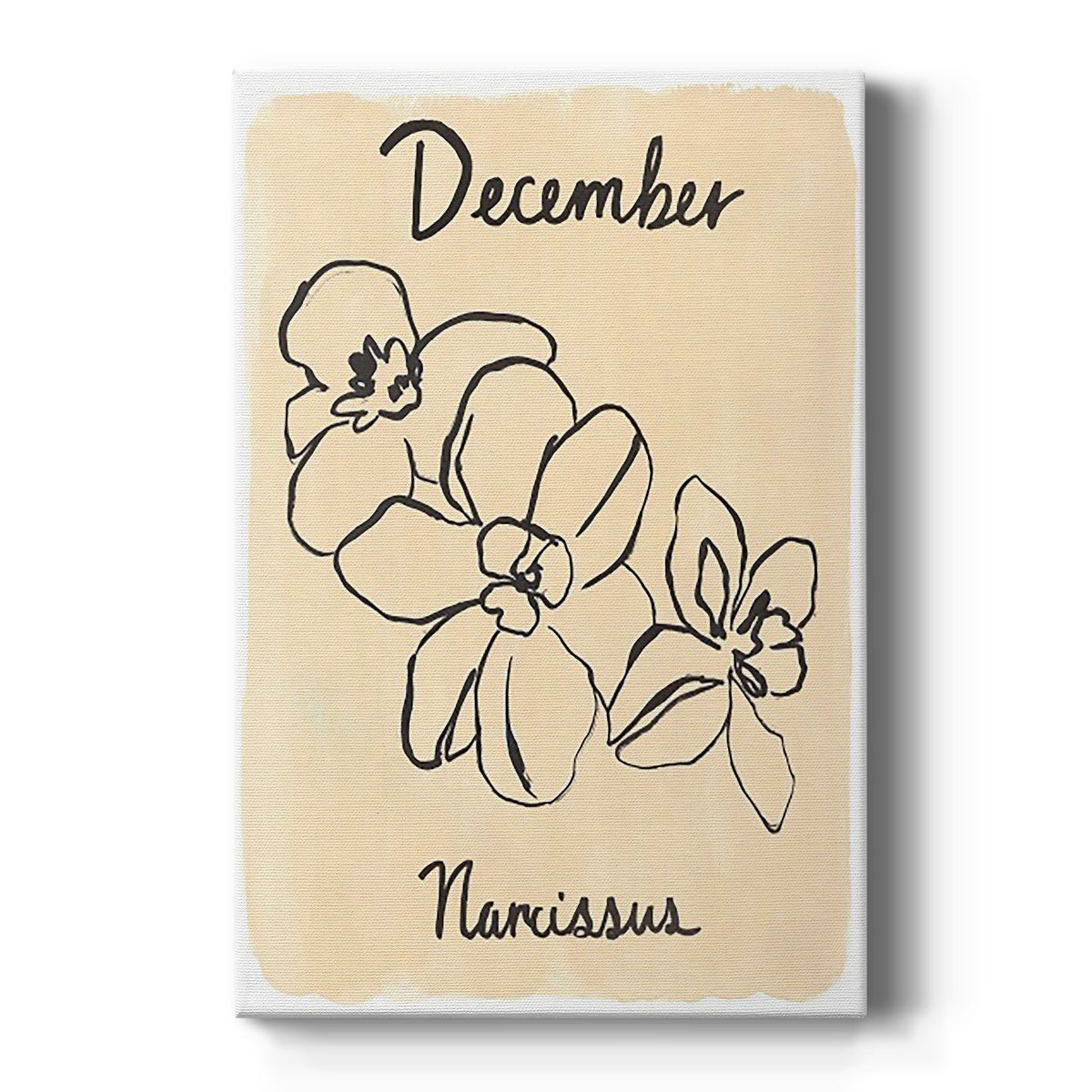 Birth Month XII - Canvas Art Print