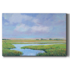 Summer Marsh II Premium Gallery Wrapped Canvas - Ready to Hang