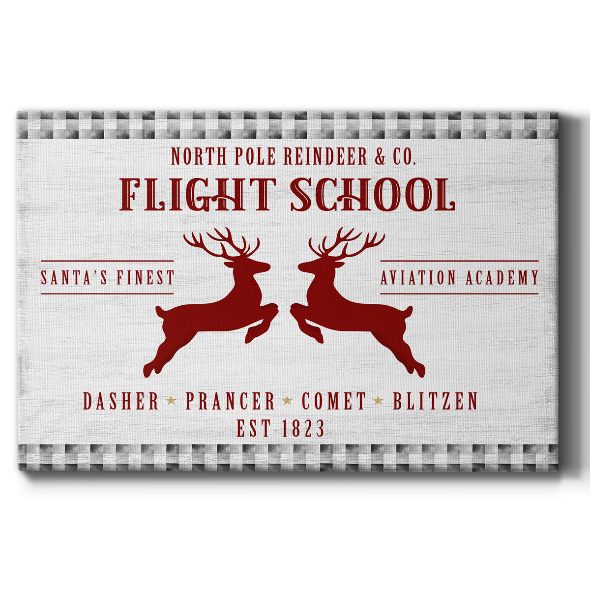 Flight School - Canvas Art Print