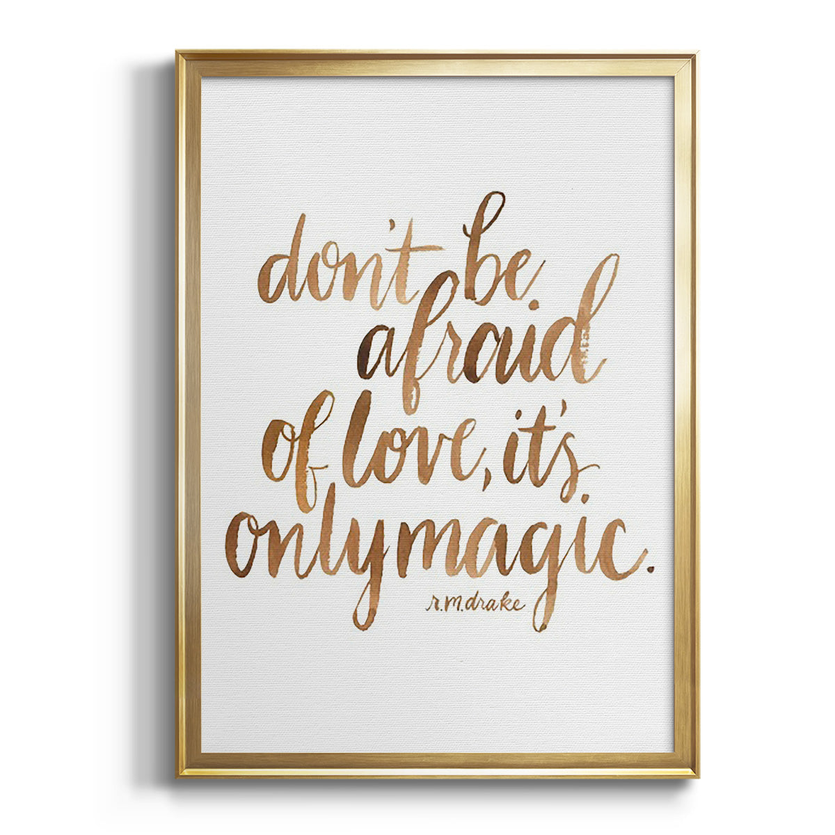 Sepia Botanical Journal I - Modern Framed Canvas Print