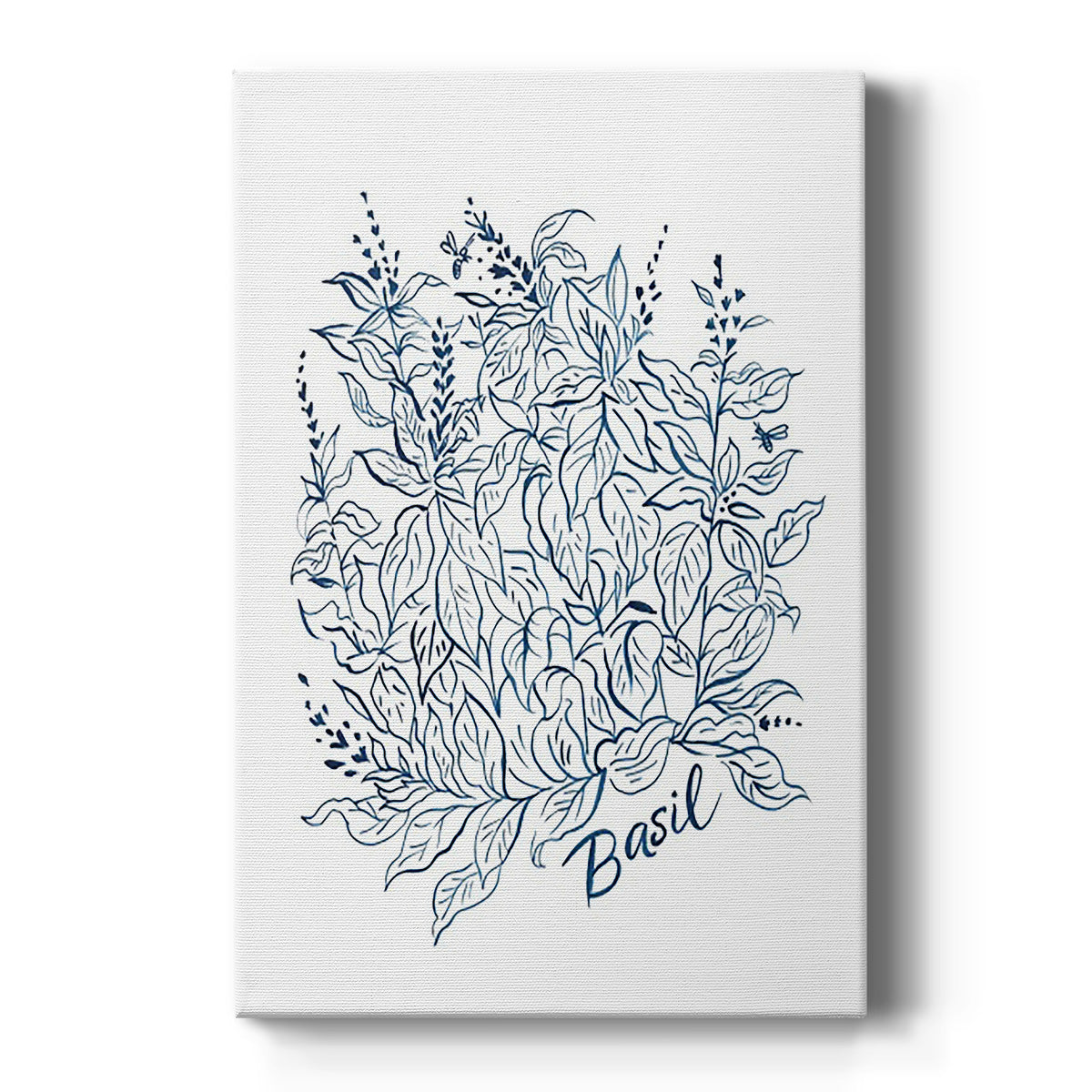 Summer Herb Garden Sketches I Premium Gallery Wrapped Canvas - Ready to Hang