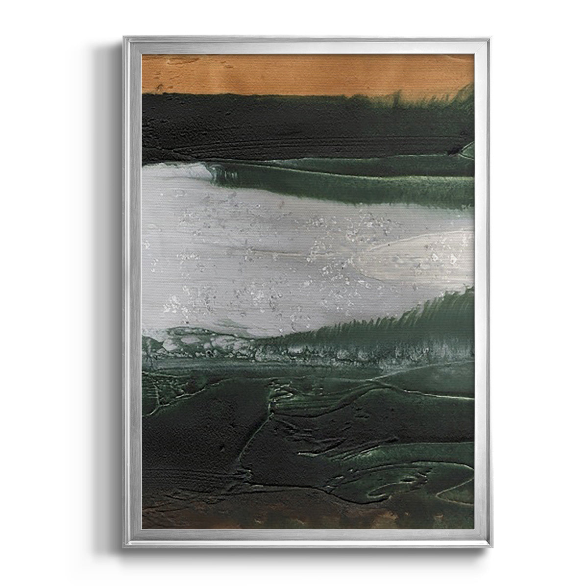 Embellished Coastal Plain II Premium Framed Print - Ready to Hang