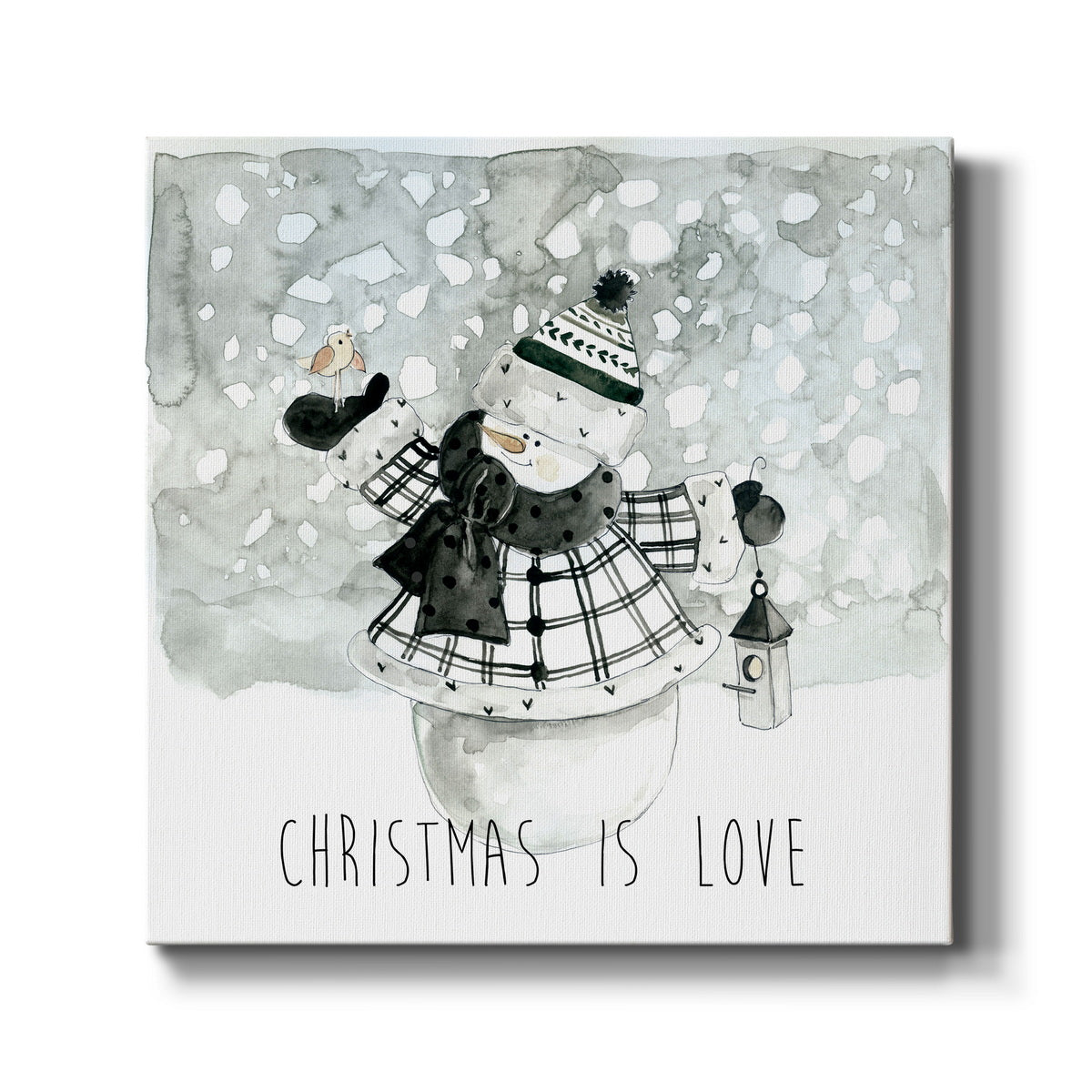 Christmas Is Love - Canvas Art Print