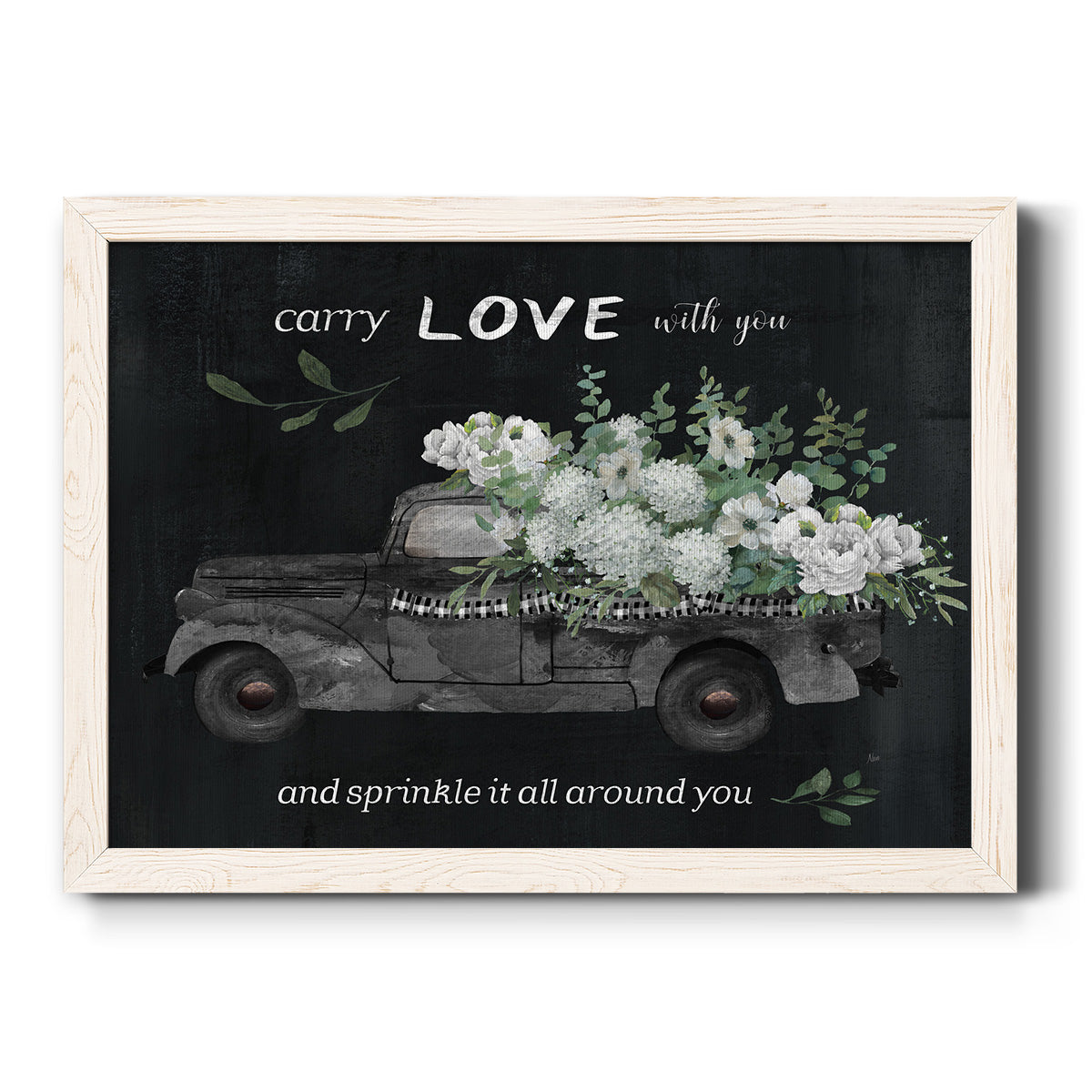 Carry Love-Premium Framed Canvas - Ready to Hang