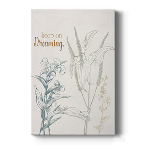 Keep on Dreaming Premium Gallery Wrapped Canvas - Ready to Hang