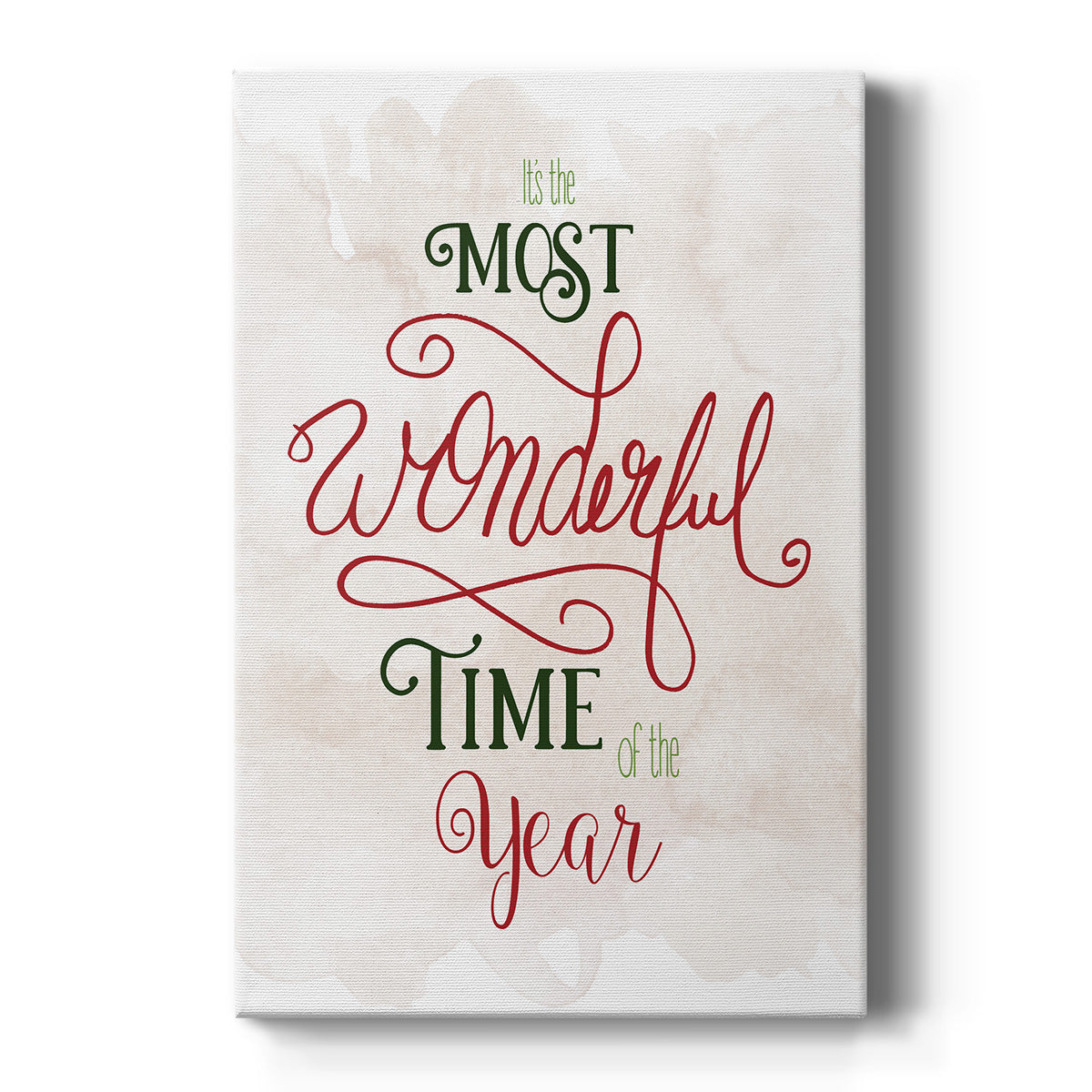 Wonderful Time of the Year Premium Gallery Wrapped Canvas - Ready to Hang