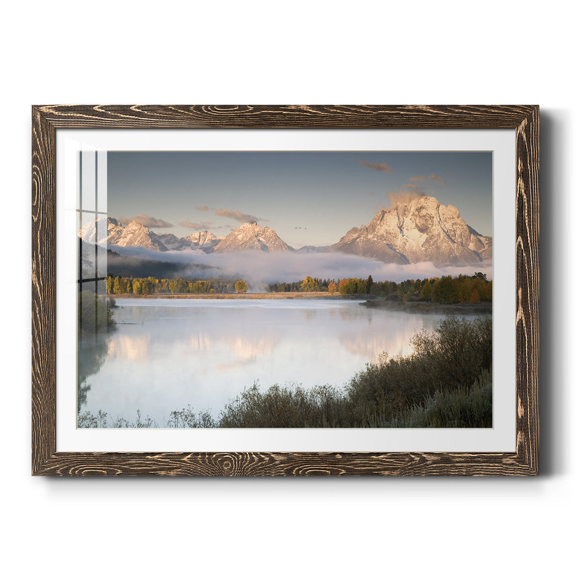 Snake River Fog-Premium Framed Print - Ready to Hang