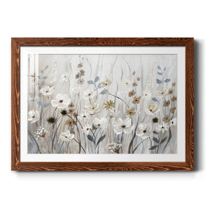 Misty Meadow Field-Premium Framed Print - Ready to Hang
