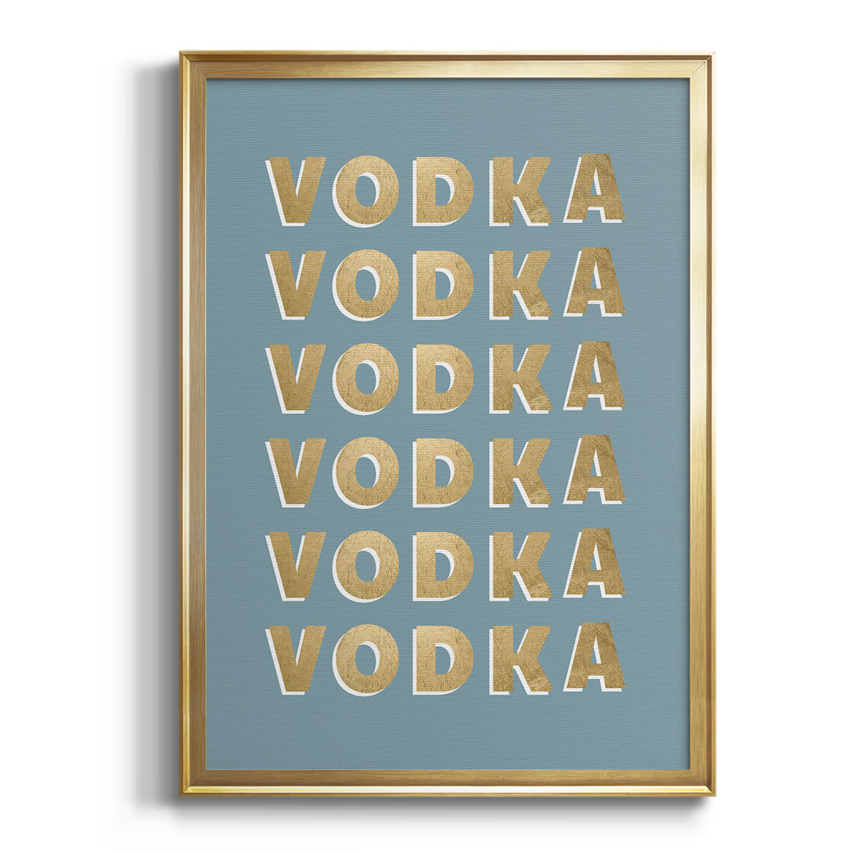 Vodka Premium Framed Print - Ready to Hang