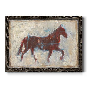 Iron Equine II-Premium Framed Canvas - Ready to Hang