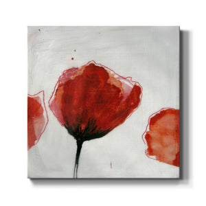 Red Drops III-Premium Gallery Wrapped Canvas - Ready to Hang