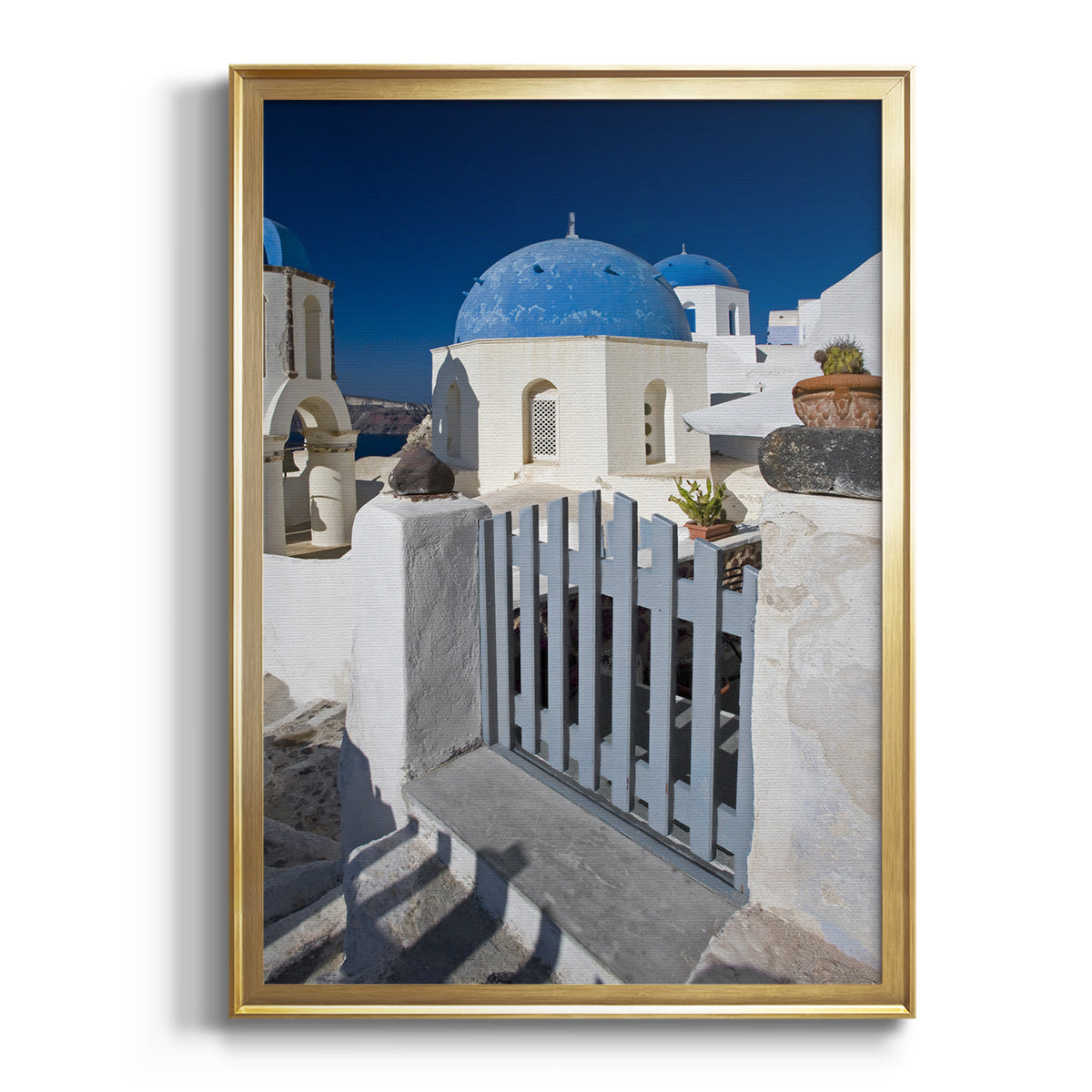 Soft Half Shell I - Modern Framed Canvas Print